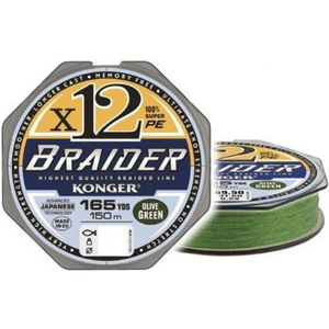 Braider X12 Olive Green 150m