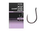 Āķi Matrix X9 Carp Wide Gape