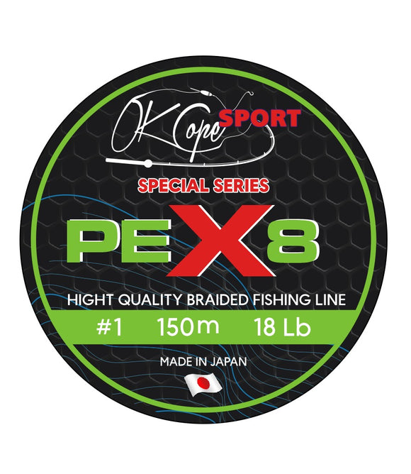 OK COPE SPORT Premium quality braided line PE X8 150m