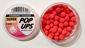 Super mini boilies pop ups 8mm