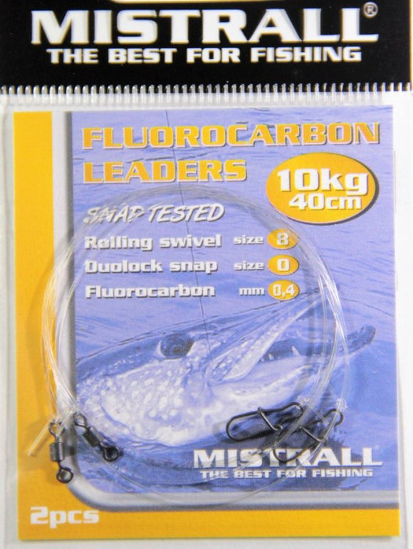 Mistrall Fluorocarbon Leaders 2gb