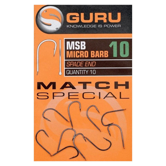 Āķi GURU Match Special Spade end MSB Micro barbed