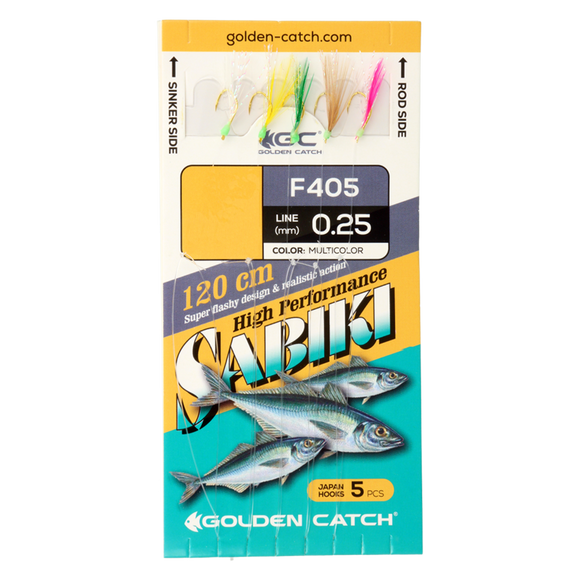Renğu, salaku sistēma Golden catch Sabiki F405 #8