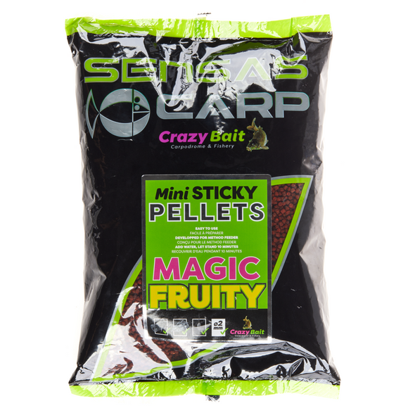 Sensas Mini Sticky pellets Magic Fruity 2mm