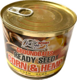 OK COPE SPORT GROUNDBAITS Special SEED mix - Corn and Hemp Kukurūza + kaņepju sēklas / 350gr