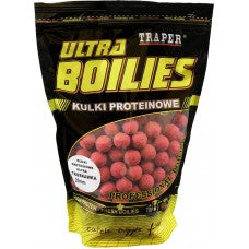 Boilas Traper Ultra Boilies 16mm 0.5kg zemeņu