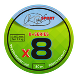OK COPE SPORT, B-series Premium quality braided line PE X8 150m