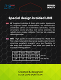 OK COPE SPORT, B-series Premium quality braided line PE X8 150m