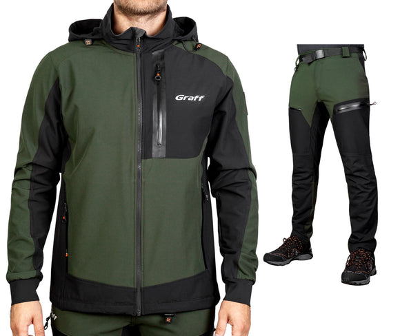 Graff Softshell set Green