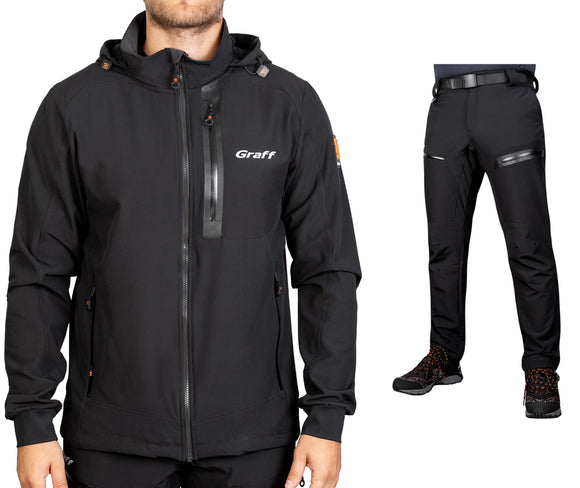 Graff Softshell set Black
