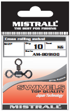 Mistrall Cross line rolling swivel am-8091006