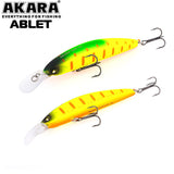 Vobleris AKARA «Ablet» 90 F (12 g, 90 mm) NEW colors!