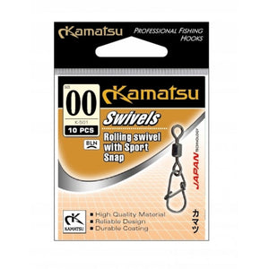 Kamatsu Rolling Swivel with Sport Snap Micro K-501