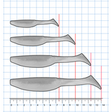 Slim Shad 7.5cm 5pcs