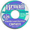 OWNER BROAD NYLON MONOFILAMENT 25m