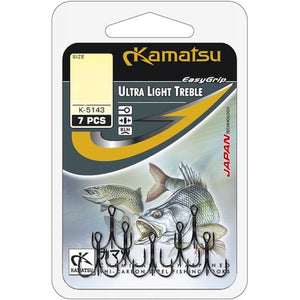 Kamatsu Treble Hook Ultra Light Black Nickel