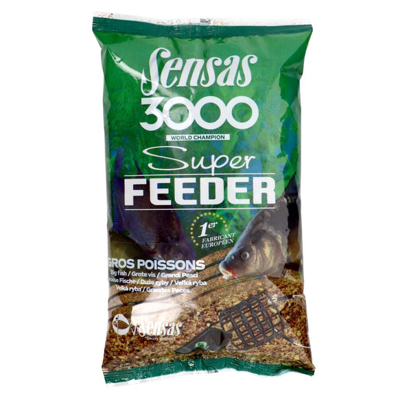 Barība Sensas 3000 SUPER FEEDER BIG FISH 1kg