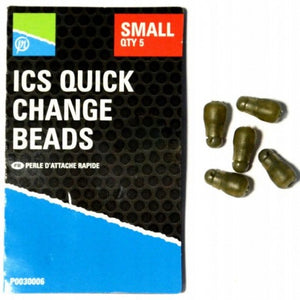 Preston Innovations ICS Quick Change Beads - In-Line Hooklength Connector For Feeder Fishing