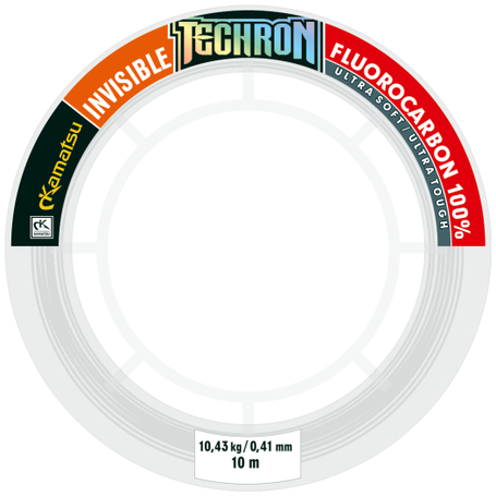 Techron Fluorocarbon 100% Hard Spinning Invisible