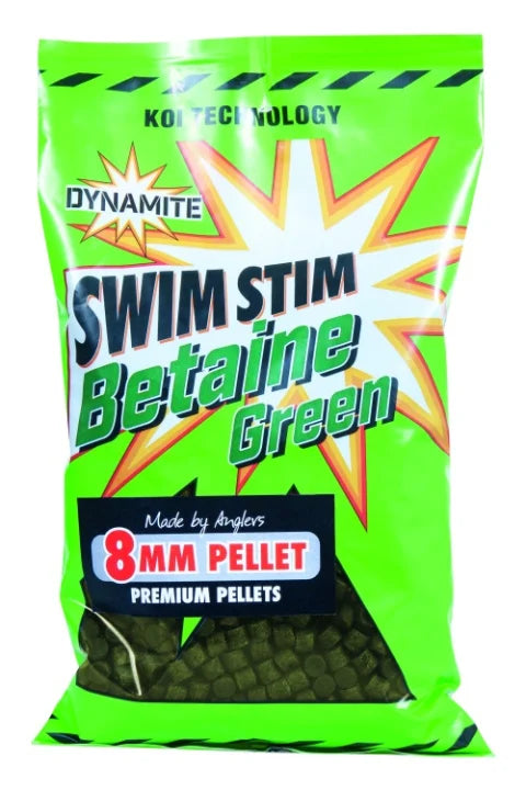 Dynamite baits Betaine green pellets 8mm