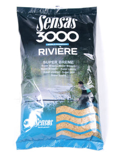 SENSAS 3000 SUPER RIVIERE BREMES 1KG