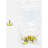 Trijžuburu āķis ar krāsainu pilienu Lucky John/ 14 izmērs