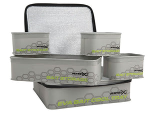 EVA Bait Cool Tray Light Grey Inc. 4 Tubs