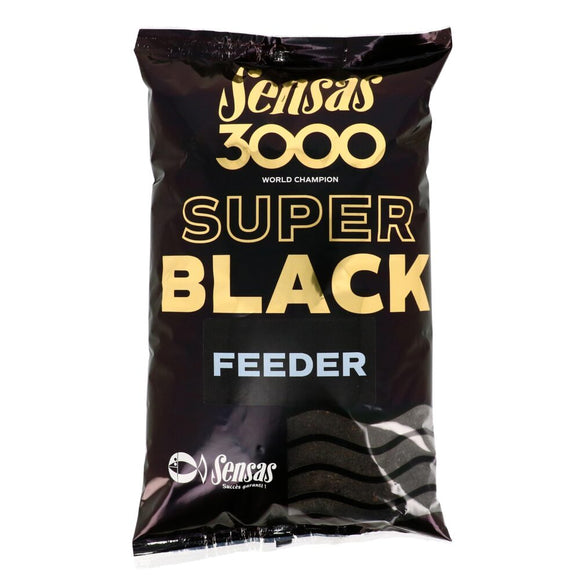 Barība Sensas 3000 SUPER BLACK FEEDER 1kg