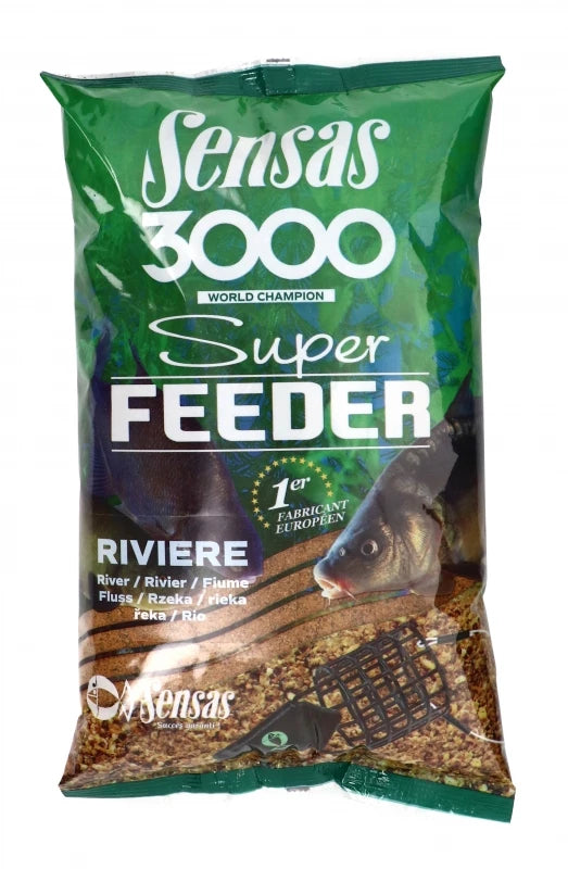 Barība Sensas 3000 Super FEEDER River 1kg