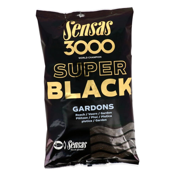 Barība Sensas 3000 SUPER BLACK GARDONS 1kg