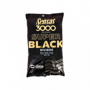 Barība Sensas 3000 SUPER BLACK RIVER 1kg