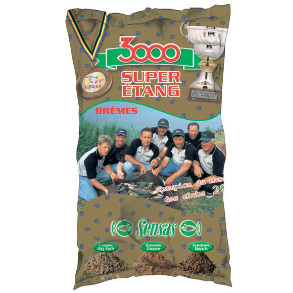 Barība Sensas 3000 SUPER ETANG BREMES 1kg