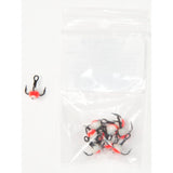 Trijžuburu āķis ar krāsainu pilienu Lucky John/ 14 izmērs