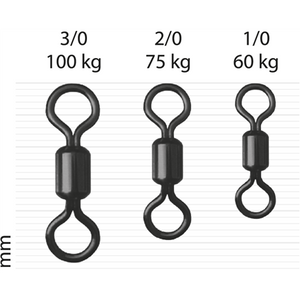 Rolling Swivel Big Game 2/0/75kg