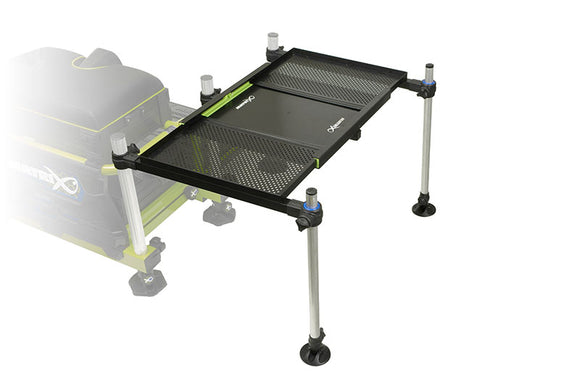 Extending side tray inc Inserts and 2 x adj. legs.