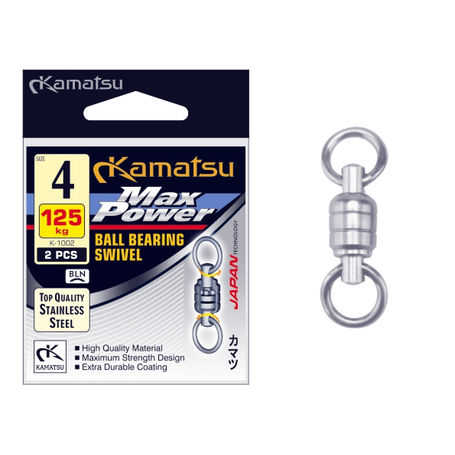 Kamatsu Max Power Ball Bearing Swivel K-1002