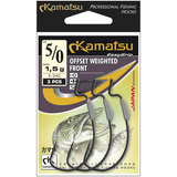 Kamatsu Offset WEIGHTED FRONT Black Nickel Ringed