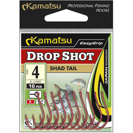 Kamatsu Drop Shot Shad Tail BLN