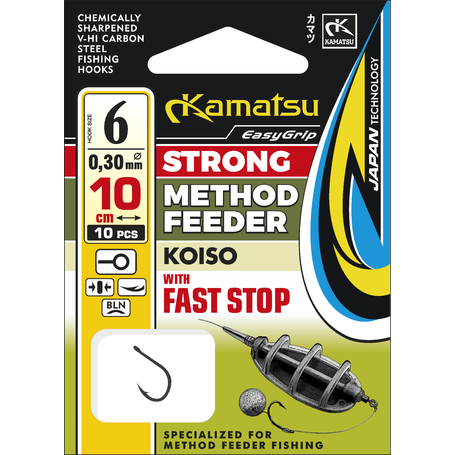 Kamatsu Method Feeder Strong Koiso Fast Stop 10cm