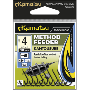 Kamatsu Method Feeder KANTOUSURE Black Nickel Flatted