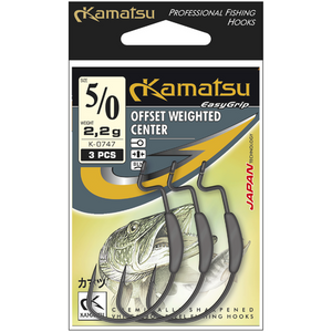 Kamatsu Offset WEIGHTED CENTER Black Nickel Ringed