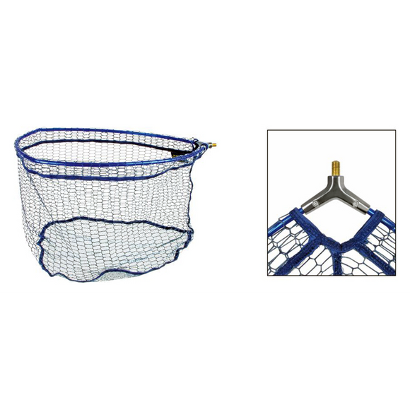 Landing Net Basket Rubber Lined Competitive Small