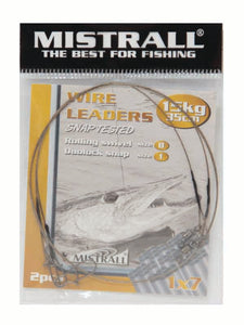 Mistrall Wire Leaders 15 kg 35 cm