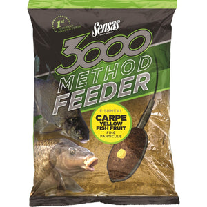 Barība Sensas 3000 METHOD FEEDER Carp yellow fish fruit 1kg